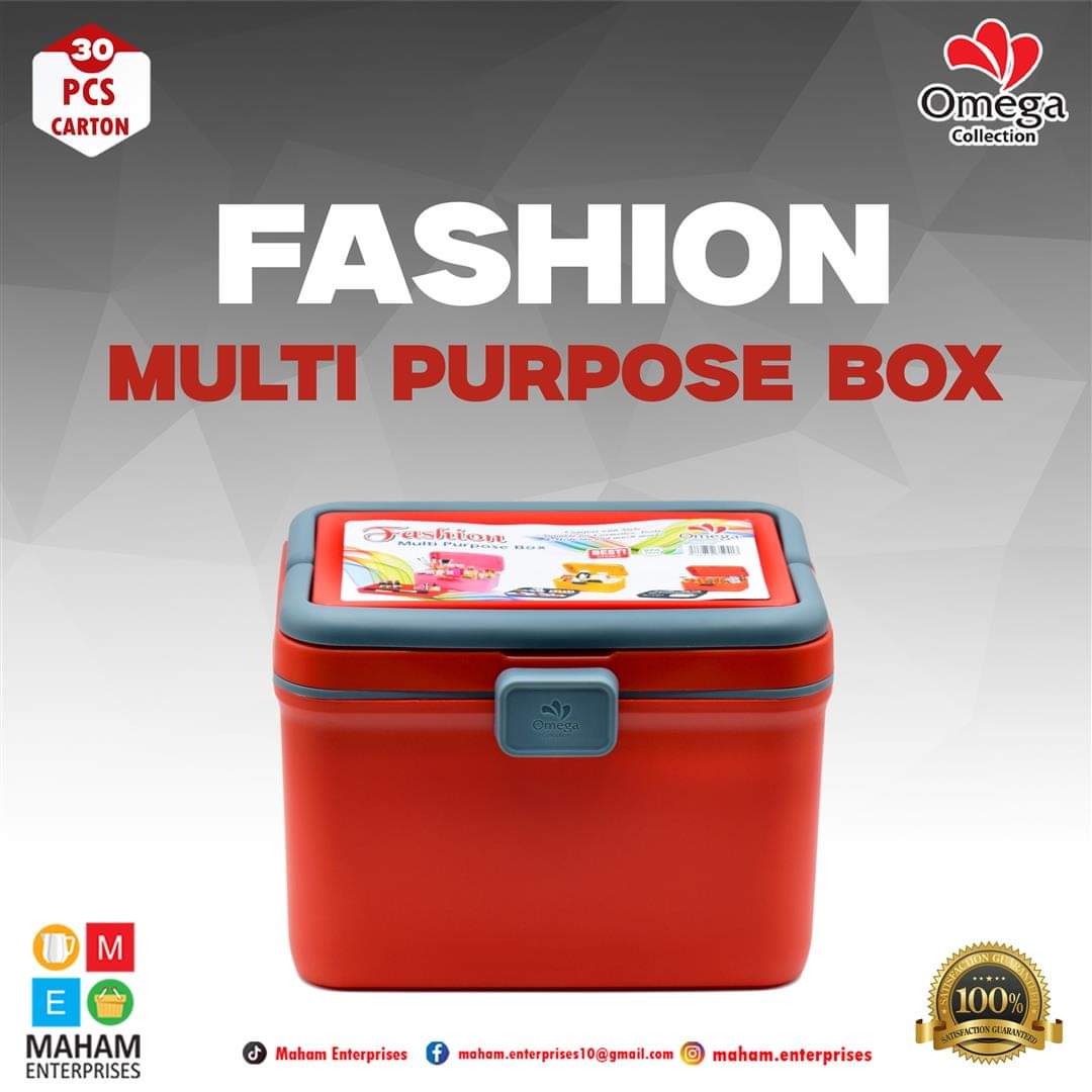 Fashion Multipurpose Box with Portion Tray