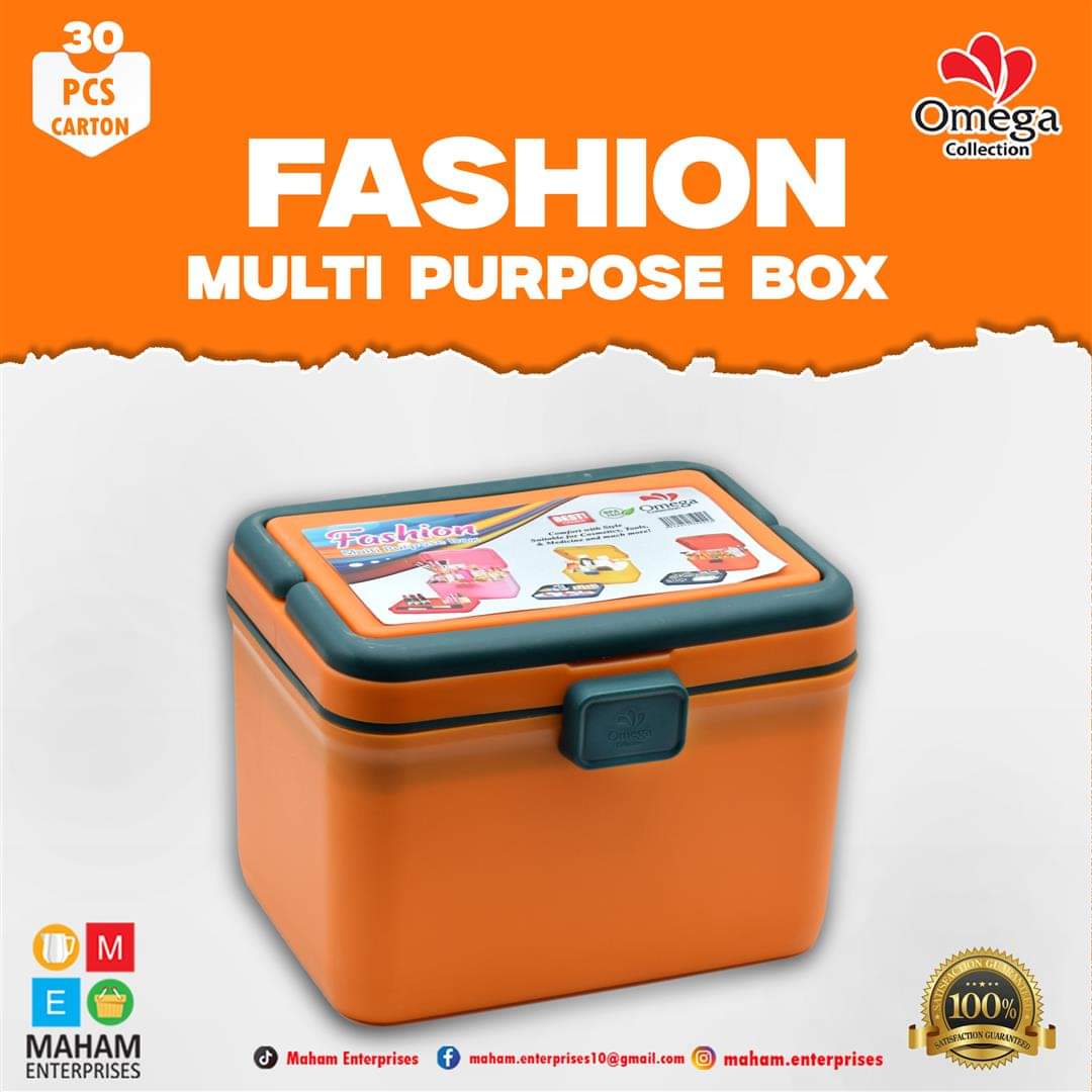 Fashion Multipurpose Box with Portion Tray