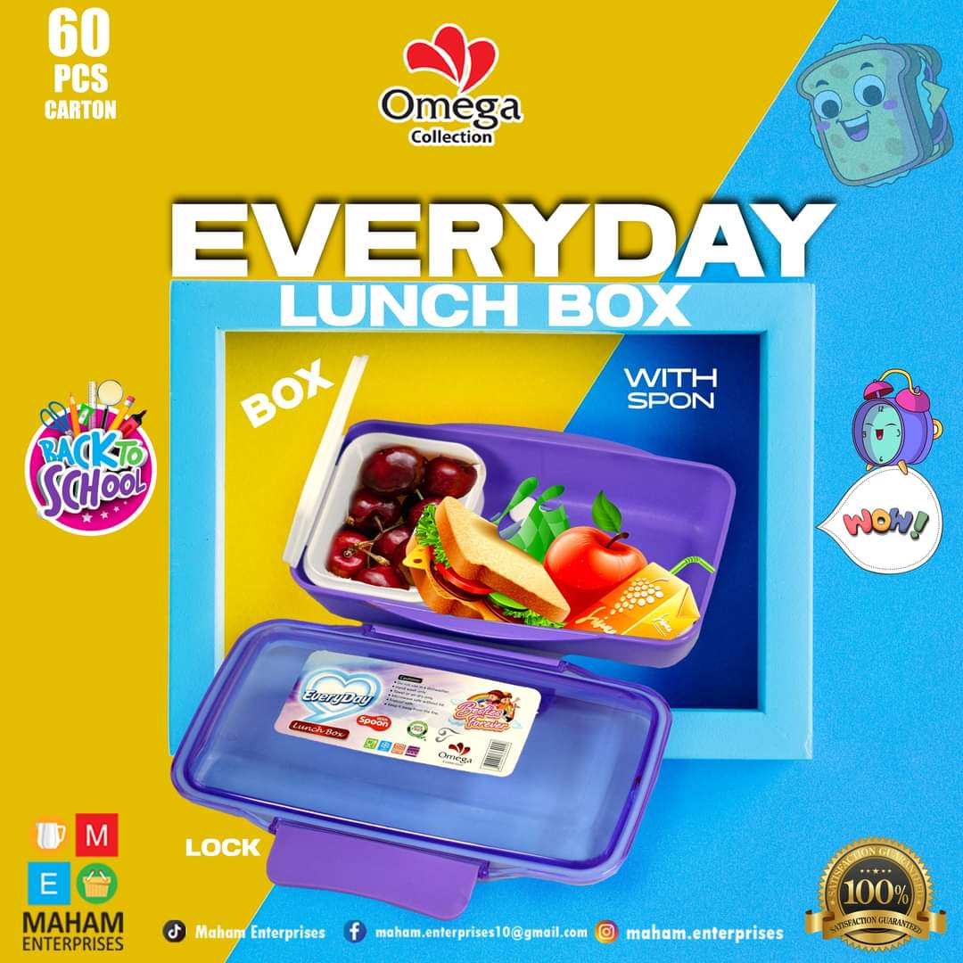 Everyday Lunch Box (With Spoon and Box Inside)