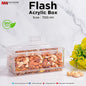 Flash Acrylic Jar Box 700 Ml With Lid (For Dry fruits)