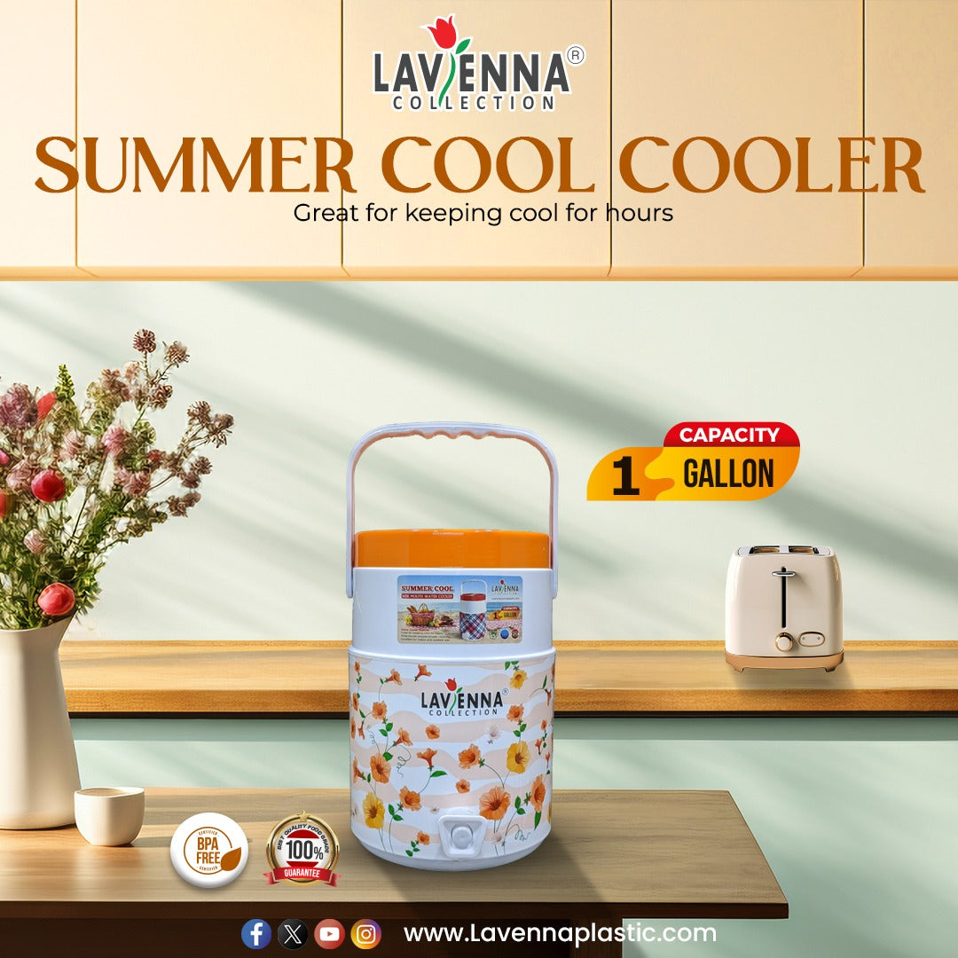 Lavenna Printed Cooler 4.5 Ltr