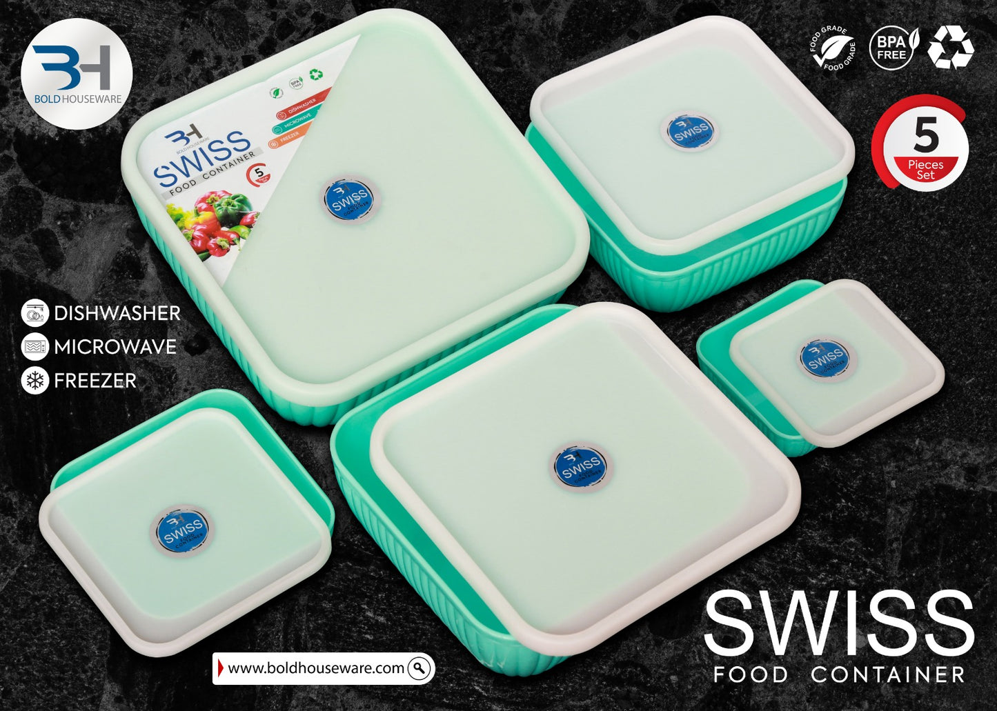 Swiss Food Container Set