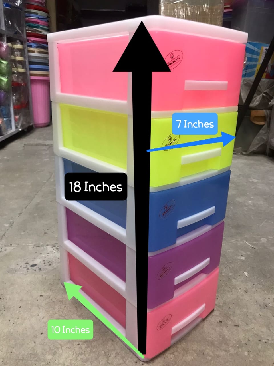 Smart Colourful Drawers